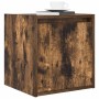 Mesilla de noche de pared roble ahumado 38x34x40 cm de , Mesitas de noche - Ref: Foro24-861237, Precio: 36,14 €, Descuento: %