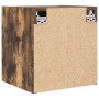 Mesilla de noche de pared roble ahumado 38x34x40 cm de , Mesitas de noche - Ref: Foro24-861237, Precio: 36,14 €, Descuento: %