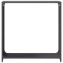 Leñero negro 90x28x90 cm Acero laminado en frío de , Bolsas y soportes de leña - Ref: Foro24-864215, Precio: 63,45 €, Descuen...