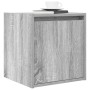 Mesillas de noche de pared 2 uds gris Sonoma 38x34x40 cm de , Mesitas de noche - Ref: Foro24-861240, Precio: 62,81 €, Descuen...