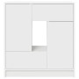 Aparador con cajones y puertas blanco 70,5x34x74,5 cm de , Aparadores - Ref: Foro24-861841, Precio: 105,85 €, Descuento: %