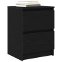 Mueble de TV de madera de ingeniería negro 40x35x54 cm de , Muebles TV - Ref: Foro24-861770, Precio: 51,09 €, Descuento: %