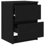 Mueble de TV de madera de ingeniería negro 40x35x54 cm de , Muebles TV - Ref: Foro24-861770, Precio: 51,09 €, Descuento: %