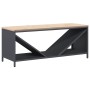 Leñero con tablero de madera antracita 100,5x35,5x40 cm de , Bolsas y soportes de leña - Ref: Foro24-864257, Precio: 118,33 €...