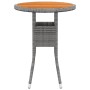 Juego de comedor de jardín 3 piezas ratán sintético gris de vidaXL, Conjuntos de jardín - Ref: Foro24-3058463, Precio: 179,73...