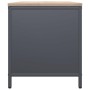 Leñero con tablero de madera antracita 100,5x35,5x40 cm de , Bolsas y soportes de leña - Ref: Foro24-864257, Precio: 118,33 €...