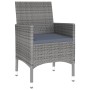 Juego de comedor de jardín 3 piezas ratán sintético gris de vidaXL, Conjuntos de jardín - Ref: Foro24-3058463, Precio: 179,73...