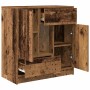 Aparador con cajones y puertas madera vieja 70,5x34x74,5 cm de , Aparadores - Ref: Foro24-861848, Precio: 93,32 €, Descuento: %