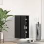 Zapatero de madera de roble negro 32x35x70 cm de , Zapateros y organizadores de calzado - Ref: Foro24-862075, Precio: 65,67 €...