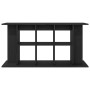Soporte para acuario de madera de roble negro 120x40x60 cm de , Soportes para acuarios - Ref: Foro24-862151, Precio: 90,18 €,...