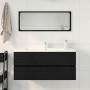 Mueble para lavabo roble negro 100x38,5x45 cm madera ingeniería de , Muebles de baño - Ref: Foro24-862545, Precio: 68,33 €, D...