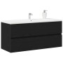 Mueble para lavabo roble negro 100x38,5x45 cm madera ingeniería de , Muebles de baño - Ref: Foro24-862545, Precio: 68,33 €, D...