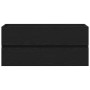 Mueble para lavabo roble negro 100x38,5x45 cm madera ingeniería de , Muebles de baño - Ref: Foro24-862545, Precio: 68,33 €, D...