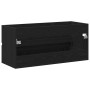 Mueble para lavabo roble negro 100x38,5x45 cm madera ingeniería de , Muebles de baño - Ref: Foro24-862545, Precio: 68,33 €, D...