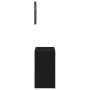 Mueble de baño con espejo de madera de ingeniería roble negro de , Muebles de baño - Ref: Foro24-862014, Precio: 67,69 €, Des...