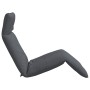 Tumbona plegable antracita 175x54x8,5 cm tejido oxford de , Tumbonas - Ref: Foro24-4019746, Precio: 109,60 €, Descuento: %