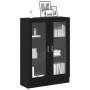 Librería de roble negro 82,5x30,5x115 cm Madera de ingeniería de , Librerías y estanterías - Ref: Foro24-862021, Precio: 111,...