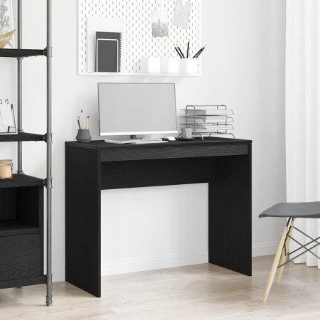 Escritorio roble negro 90x40x72 cm madera de ingeniería de , Escritorios - Ref: Foro24-861984, Precio: 44,79 €, Descuento: %