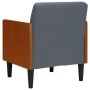 Sillón con reposabrazos Terciopelo Gris Oscuro 55 cm de , Sillones - Ref: Foro24-4100596, Precio: 148,08 €, Descuento: %