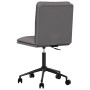 Sillas de comedor 2 unidades cuero sintético gris de , Sillas de comedor - Ref: Foro24-3315421, Precio: 120,02 €, Descuento: %