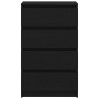 Aparador de roble negro 60x35x98,5 cm madera de ingeniería de , Aparadores - Ref: Foro24-861992, Precio: 116,45 €, Descuento: %