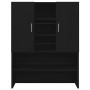 Mueble para lavadora roble negro 70,5x25,5x90 cm de , Accesorios para lavadoras y secadoras - Ref: Foro24-862063, Precio: 73,...