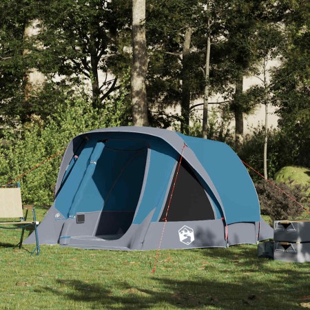 Tienda de campaña para 4 personas impermeable azul de , Tiendas de campaña - Ref: Foro24-4100665, Precio: 88,77 €, Descuento: %