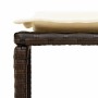 Set de muebles de jardín con cojines apilables 5 pzas marrón de , Sofás de exterior - Ref: Foro24-4104164, Precio: 250,75 €, ...
