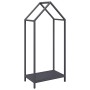 Leñero antracita 40x25x90 cm Acero laminado en frío de , Bolsas y soportes de leña - Ref: Foro24-864297, Precio: 41,85 €, Des...