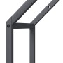 Leñero antracita 40x25x90 cm Acero laminado en frío de , Bolsas y soportes de leña - Ref: Foro24-864297, Precio: 41,85 €, Des...