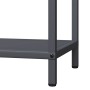 Leñero antracita 40x25x90 cm Acero laminado en frío de , Bolsas y soportes de leña - Ref: Foro24-864297, Precio: 41,85 €, Des...