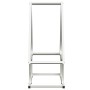 Leñero blanco 50x25x60 cm Acero laminado en frío de , Bolsas y soportes de leña - Ref: Foro24-864312, Precio: 30,49 €, Descue...