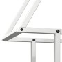 Leñero blanco 50x25x60 cm Acero laminado en frío de , Bolsas y soportes de leña - Ref: Foro24-864312, Precio: 30,49 €, Descue...