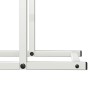 Leñero blanco 50x25x60 cm Acero laminado en frío de , Bolsas y soportes de leña - Ref: Foro24-864312, Precio: 30,49 €, Descue...