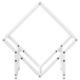 Leñero blanco 50x25x50 cm Acero laminado en frío de , Bolsas y soportes de leña - Ref: Foro24-864276, Precio: 32,00 €, Descue...