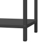 Leñero negro 40x25x90 cm Acero laminado en frío de , Bolsas y soportes de leña - Ref: Foro24-864295, Precio: 41,33 €, Descuen...