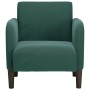 Sillón con reposabrazos Terciopelo Verde Oscuro 54 cm de , Sillones - Ref: Foro24-4100580, Precio: 128,28 €, Descuento: %