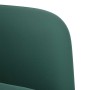 Sillón con reposabrazos Terciopelo Verde Oscuro 54 cm de , Sillones - Ref: Foro24-4100580, Precio: 128,28 €, Descuento: %