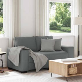 Sofá de 2 plazas de tela gris oscuro 120 cm de , Sofás - Ref: Foro24-4105157, Precio: 212,02 €, Descuento: %