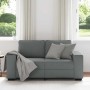 Sofá de 2 plazas de tela gris oscuro 120 cm de , Sofás - Ref: Foro24-4105157, Precio: 212,02 €, Descuento: %