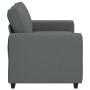 Sofá de 2 plazas de tela gris oscuro 120 cm de , Sofás - Ref: Foro24-4105157, Precio: 212,02 €, Descuento: %
