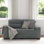 Sofá de 2 plazas de tela gris oscuro 120 cm de , Sofás - Ref: Foro24-4105298, Precio: 219,80 €, Descuento: %