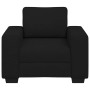 Sillón de tela negro 60 cm de , Sofás - Ref: Foro24-4105148, Precio: 159,07 €, Descuento: %