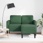 Sofá de 2 plazas con chaise longue en forma de L verde 125 cm de , Sofás - Ref: Foro24-4107081, Precio: 240,58 €, Descuento: %