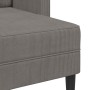 Sofá de 2 plazas con chaise longue en forma L gris claro 125 cm de , Sofás - Ref: Foro24-4107076, Precio: 313,87 €, Descuento: %