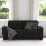 Sofá 2 plazas Tela Negro 140 cm de , Sofás - Ref: Foro24-4105309, Precio: 230,80 €, Descuento: %