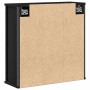 Mueble de baño de pared con espejo roble negro 60x21x60 cm de , Tocadores de baño - Ref: Foro24-861897, Precio: 70,40 €, Desc...