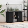 Soporte para acuario de madera de roble negro 101x41x58 cm de , Soportes para acuarios - Ref: Foro24-862153, Precio: 99,20 €,...
