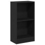 Estantería de madera de roble negro 40x24x76 cm de , Librerías y estanterías - Ref: Foro24-862000, Precio: 41,58 €, Descuento: %