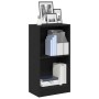 Estantería de madera de roble negro 40x24x76 cm de , Librerías y estanterías - Ref: Foro24-862000, Precio: 41,58 €, Descuento: %